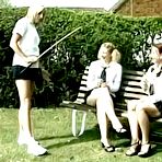 First pic of Outdoor spankings for two sweet juvenile schoolgirls - BrutalTGP.com