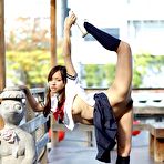 Second pic of Flexible Petite Asian Girl In Uniform