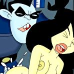 Second pic of Online Super Heroes || Lustful Shego is torturing innocent Kim Possible