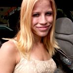 First pic of Blonde teen reamed by huge black cocks