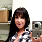 First pic of Hot busty brunette GF stripping and selfshooting