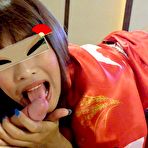 Second pic of :: Asian Sex Diary :: 19yo love-hotel model in a traditional Japanese Kimono screams her way to mutual fun