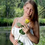 First pic of Vanea (aka Viola) gets naked at a lake in this Femjoy shoot