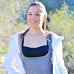 First pic of Young beauty Carlie strips while hiking and running | Your Dirty Mind