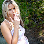 Third pic of Ann Angel - Ann Angel takes her sexy white lace dress off and shows us her amazing tight ass