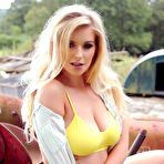 Third pic of Jess Davies In Jean Shorts