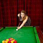 First pic of AllOver30 Free - Mature Krissi Playing Naked Snooker