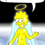 Second pic of Shy Lisa Simpson posing - VipFamousToons.com