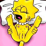 Third pic of Shy Lisa Simpson posing - VipFamousToons.com