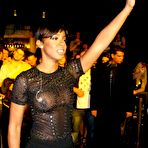 First pic of Kelly Rowland shows boobs through transperent top in Pure Night Club