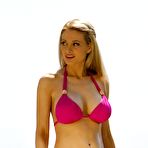 Second pic of Holly Madison pregnant in pink bikini