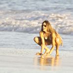 Second pic of Alessandra Ambrosio in sexy bikini on a beach in Malibu