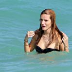 First pic of Bella Thorne sexy in bikini on a beach