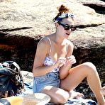 First pic of Demi Harman seen at a beach in Sydney