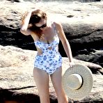 Second pic of Demi Harman seen at a beach in Sydney