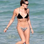 First pic of Katie Cassidy sexy in bikini on a beach