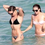 Fourth pic of Katie Cassidy sexy in bikini on a beach