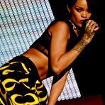 First pic of Rihanna performing at the Rose Bowl in Pasadena