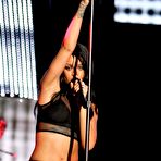 Second pic of Rihanna performing at the Rose Bowl in Pasadena