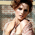 First pic of Stana Katic sexy posing mag scans