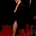 Second pic of Rihanna legs and slight cleavage at British Fashion Awards