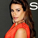 Fourth pic of Lea Michele at InStyle and Warner Bros party