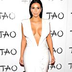Fourth pic of Kim Kardashian sexy cleavage ta her birthday