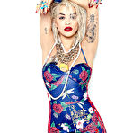 Third pic of Rita Ora sexy posing scans from mags