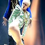 Third pic of Miley Cyrus sexy performs on a stage
