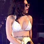 Second pic of Charli XCX sexy cleavage on the stage