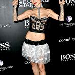 Fourth pic of Bai Ling in see through dress, shows pasties