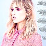 Fourth pic of Suki Waterhouse sexy and topless mag scans