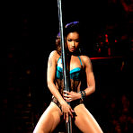 First pic of 
      Exotic dancer Skin Diamond masturbating by the stripper pole
    