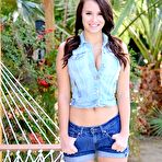 First pic of Brooke In Jean Shorts