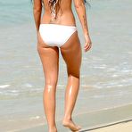 Second pic of Tulisa Contostavlos sexy in white bikini
