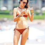 Fourth pic of Alessandra Ambrosio sexy in bikini on a beach