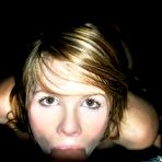 First pic of Cocksucking babe enjoys hot cum facial after getting banged