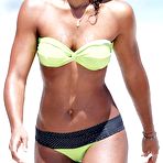 First pic of Kelly Rowland caught in bikini on the beach in Miami