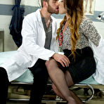 First pic of SexPreviews - Lana Knight tranny doctor anal fucks her male fellow doctor John Smith