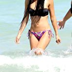 Fourth pic of Zoe Kravitz in bikini on a beach