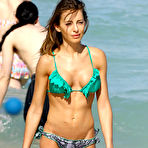 First pic of Alessia Tedeschi sexy in bikini on the beach in Miami