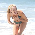 Fourth pic of Greer Grammer sexy in bikini on a beach