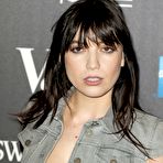Second pic of Daisy Lowe sexy cleavage Alexander McQueen Savage Beauty VIP Private Viewing