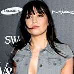 Third pic of Daisy Lowe sexy cleavage Alexander McQueen Savage Beauty VIP Private Viewing