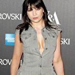 Fourth pic of Daisy Lowe sexy cleavage Alexander McQueen Savage Beauty VIP Private Viewing
