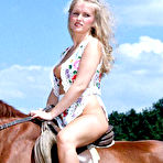 First pic of SHARKYS RIDING pleasures with blond COWGIRLS free erotic outdoor fotoset