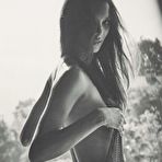 First pic of Lais Ribeiro topless and naked photos