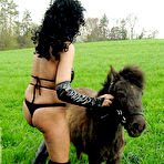 Second pic of SHARKYS Riding pleasures with LADY AGNES free erotic outdoor fotos TPG/TGP