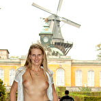Second pic of Bri At Sanssouci - Nude In Public Photos at VoyeurWeb