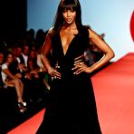 First pic of Naomi Campbell runway and backstage shots at Fashion for Relief